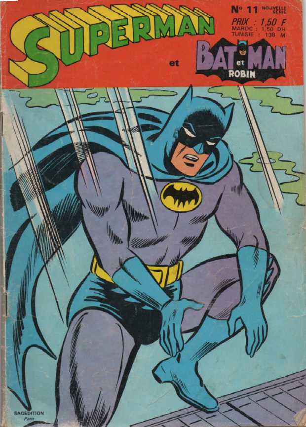 Scan de la Couverture Superman Batman Robin n 11